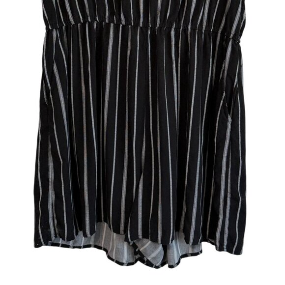 Old Navy Black and White Striped Dress - Picture 3 of 6